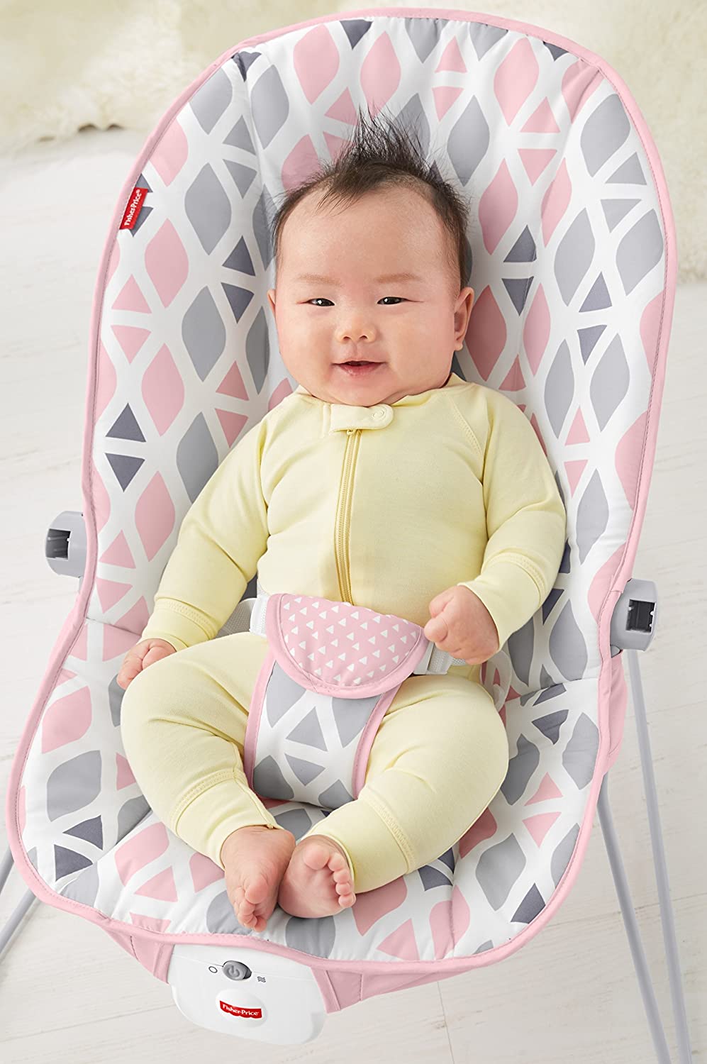 Fisher-Price | Baby's Bouncer | Pink - Retroversetoys Fisher-Price | Baby's Bouncer | Pink - Retroversetoys