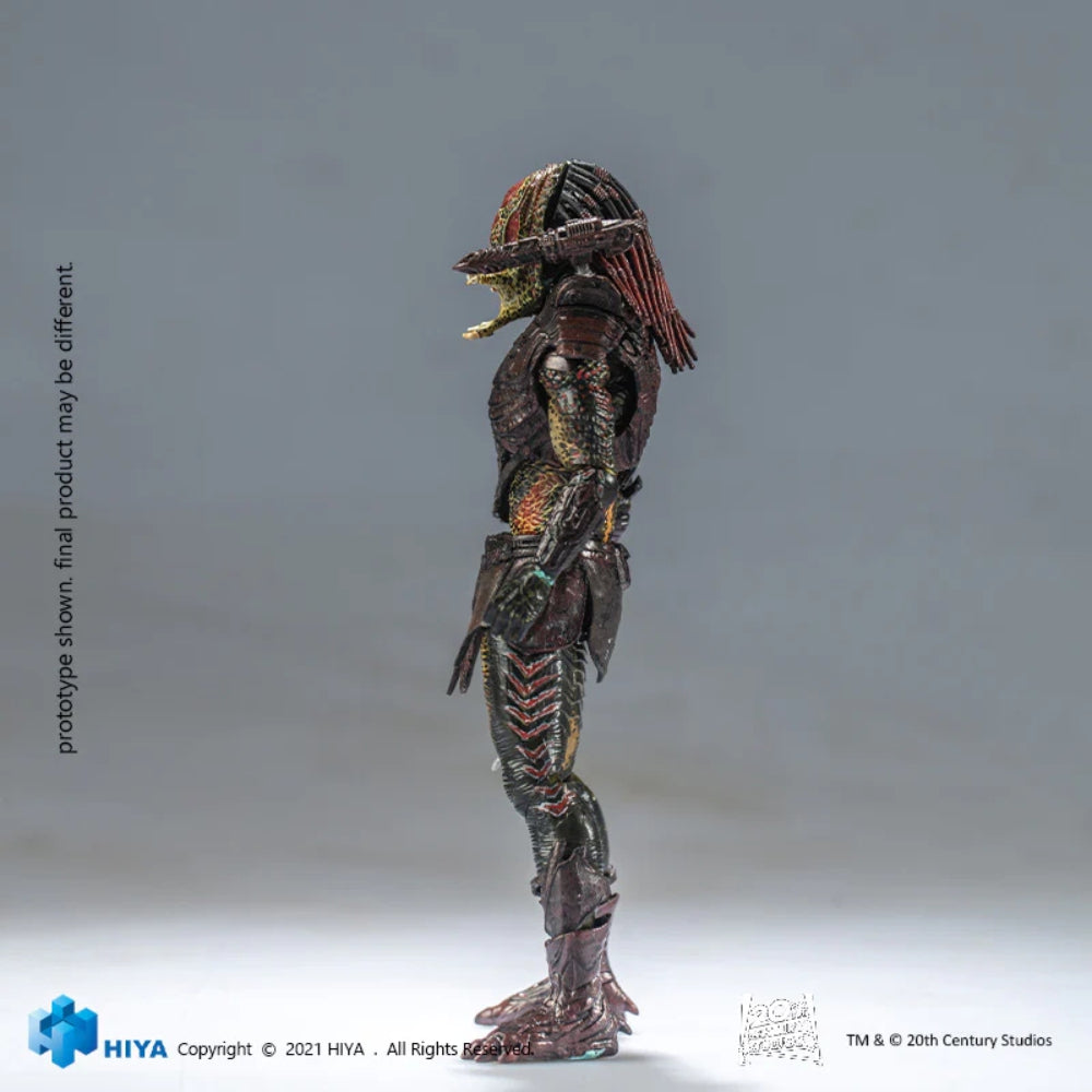 Hiya Toys Predators: Unmasked Berserker Predator 1:18 Scale Action Figure