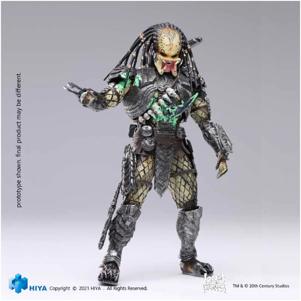 Hiya Toys Alien vs. Predator: Final Battle Damage Scar Predator 1:18 Scale Action Figure