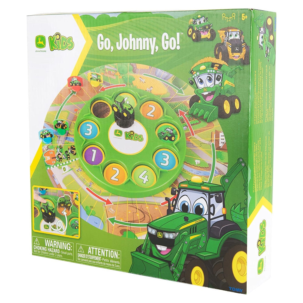 John Deere Kids - Go Johnny Go – Kid’s Board Game for Ages 5+