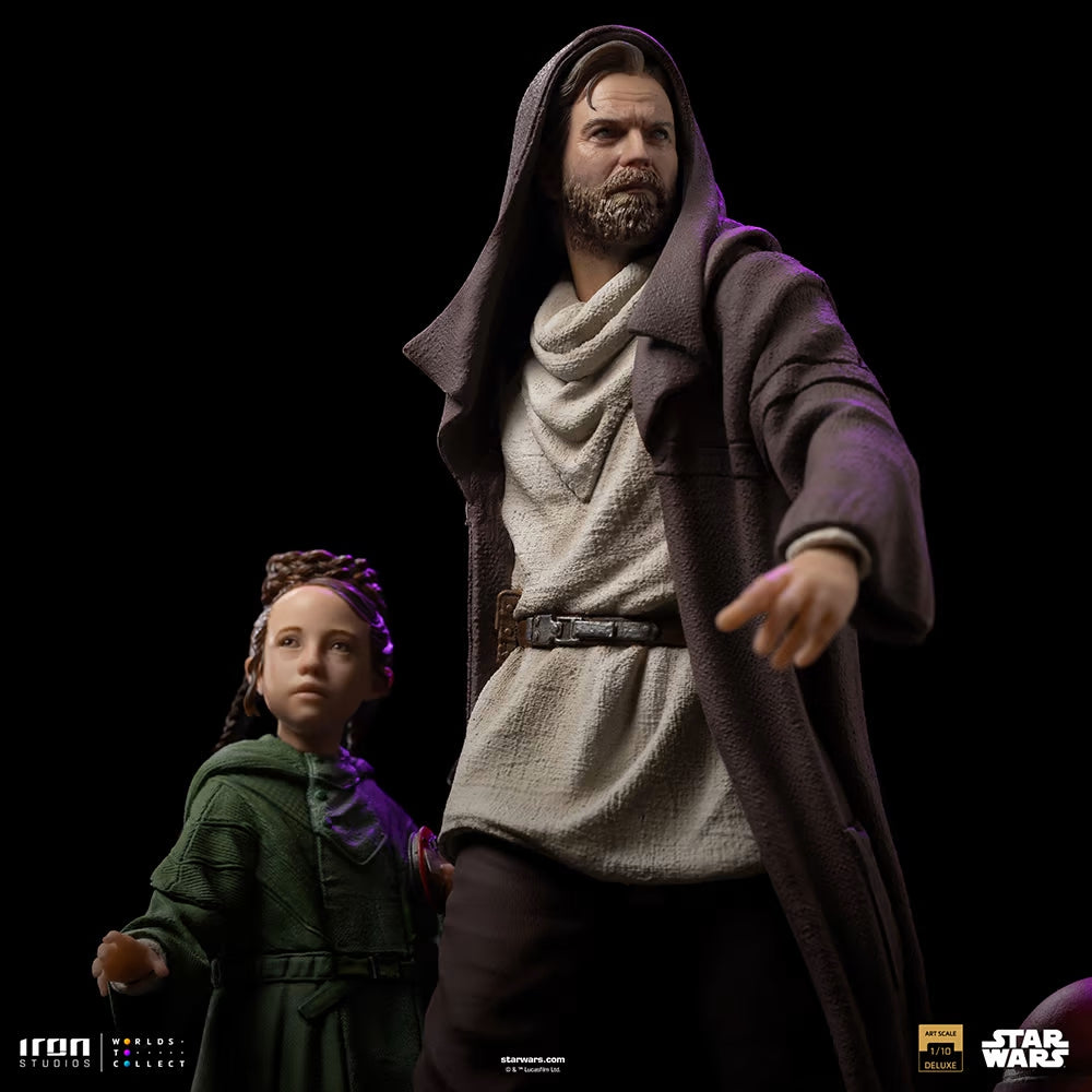 Star Wars - Obi-Wan and Young Leia Deluxe Art Scale 1/10