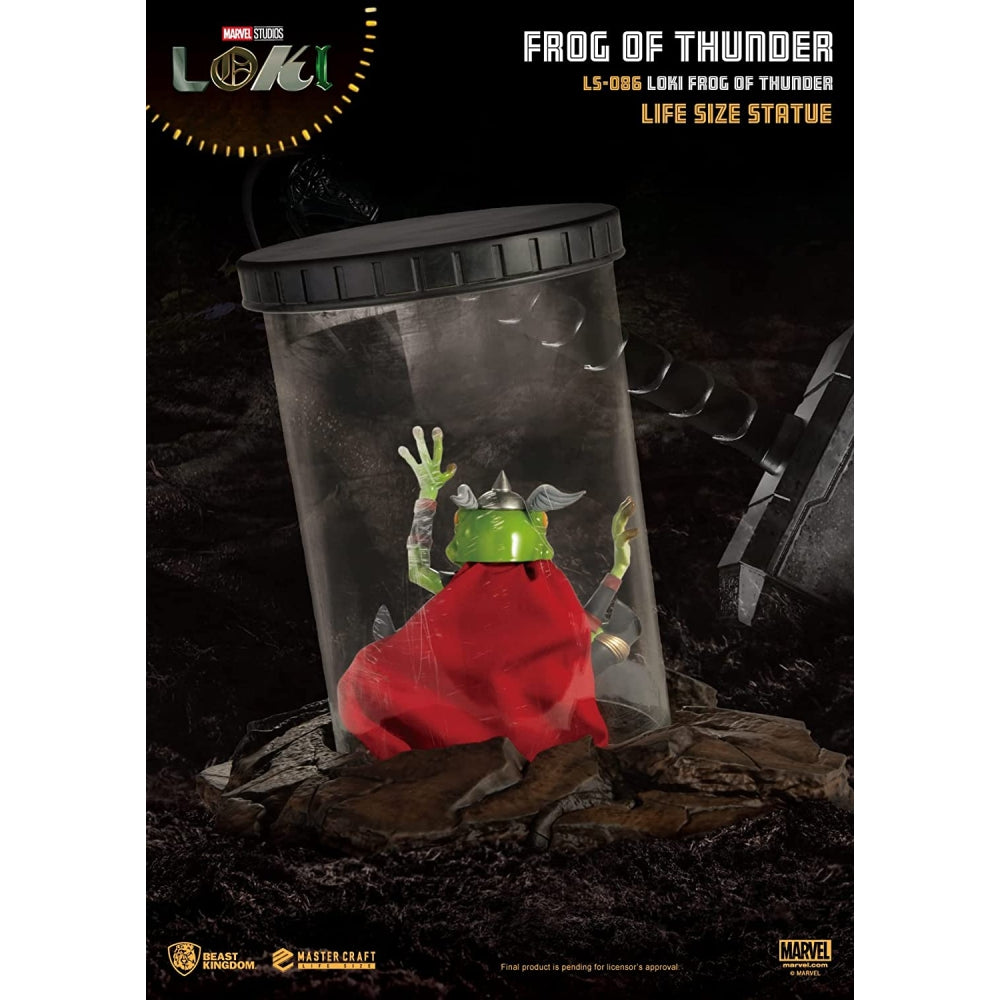 Loki Frog of Thunder LS-086 Life Size Statue