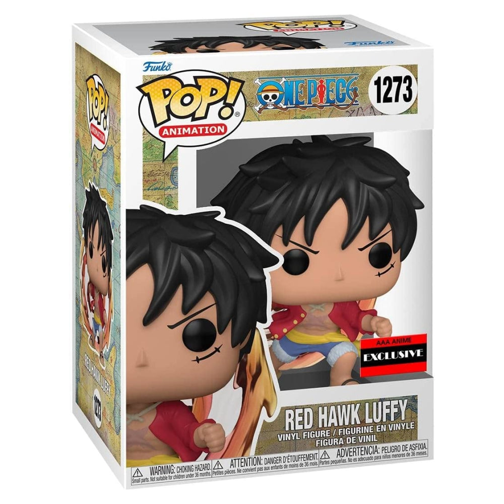 Funko Pop One Piece Luffy (Red Hawk) Pop Figure