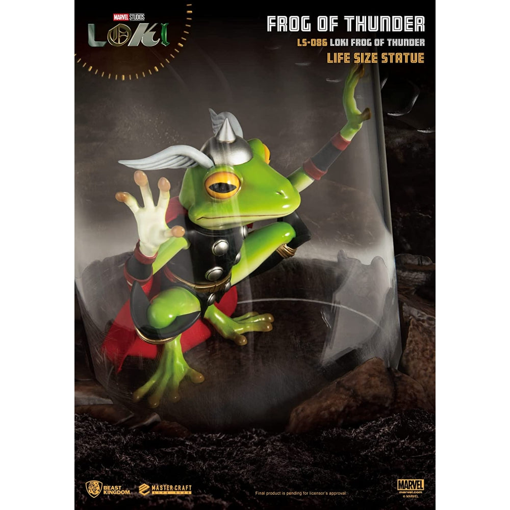 Loki Frog of Thunder LS-086 Life Size Statue
