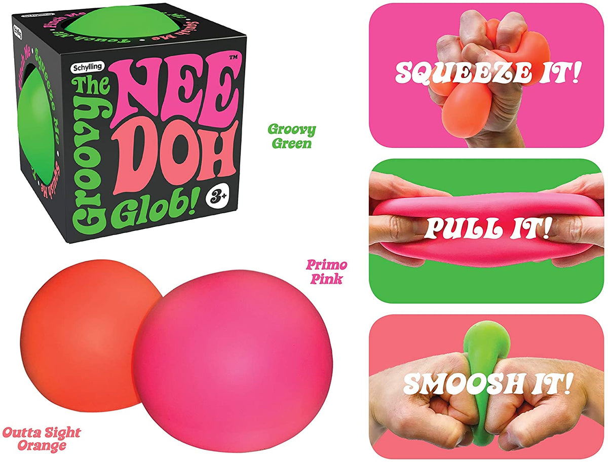 Schylling Nee Doh Stress Ball Colors Shipped Randomly Stress Ball