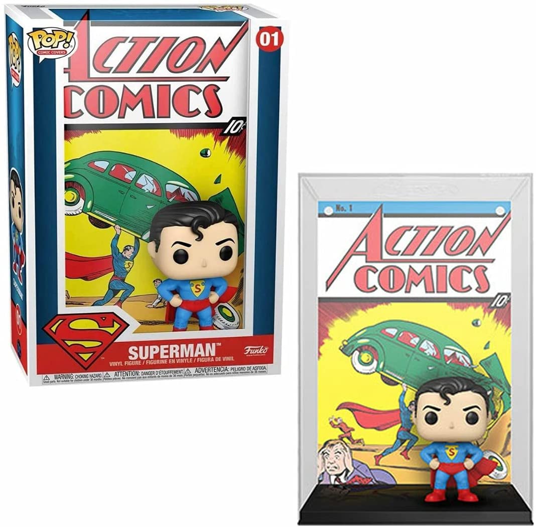 Funko Pop! Vinyl Comic Cover: DC - Superman Action Comic