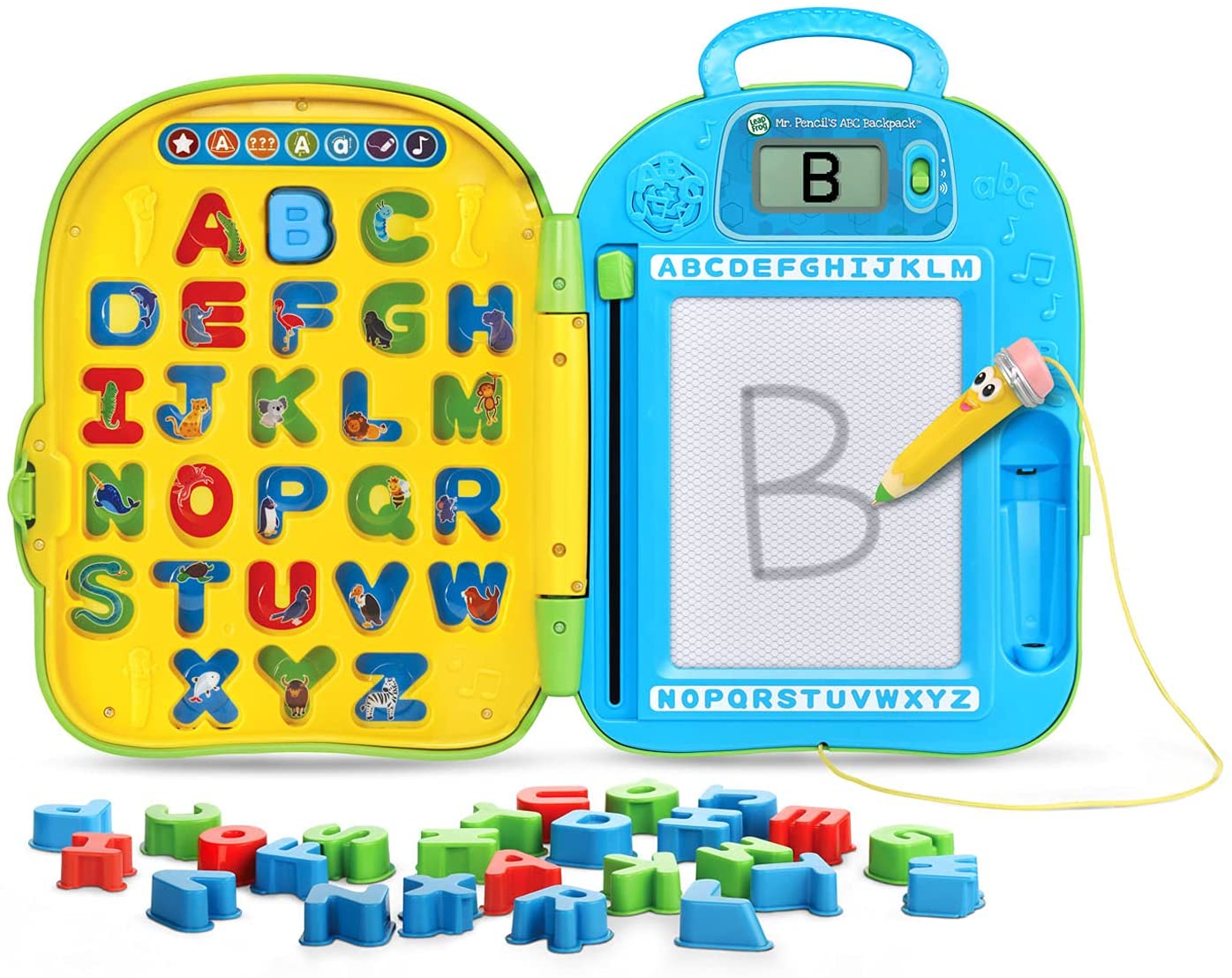 LeapFrog | Mr. Pencil's | ABC Backpack | Green - Retroversetoys