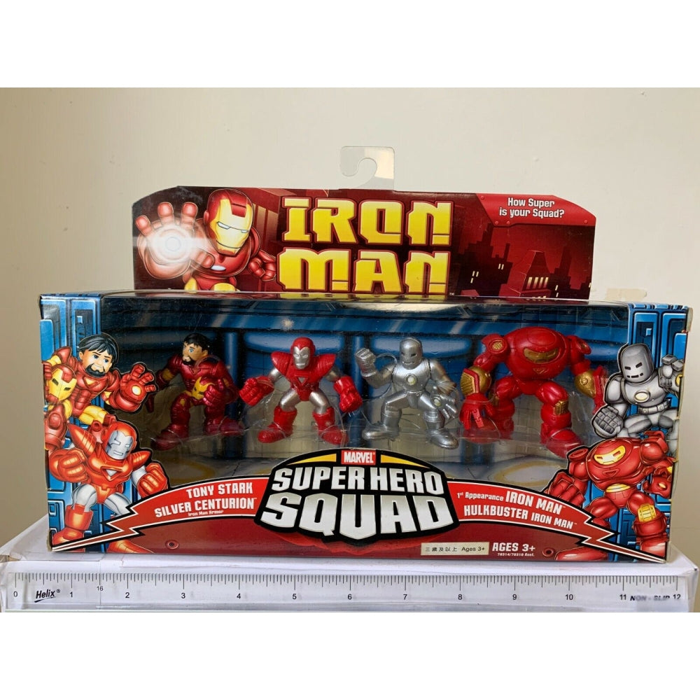 Iron Man Movie Toy Super Hero Squad Battle Pack Hall of Armor