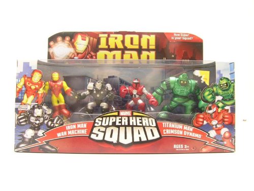 Iron Man Superhero Squad Battle Pack &amp; Heroes - Villains Action Figure Multi-Pack