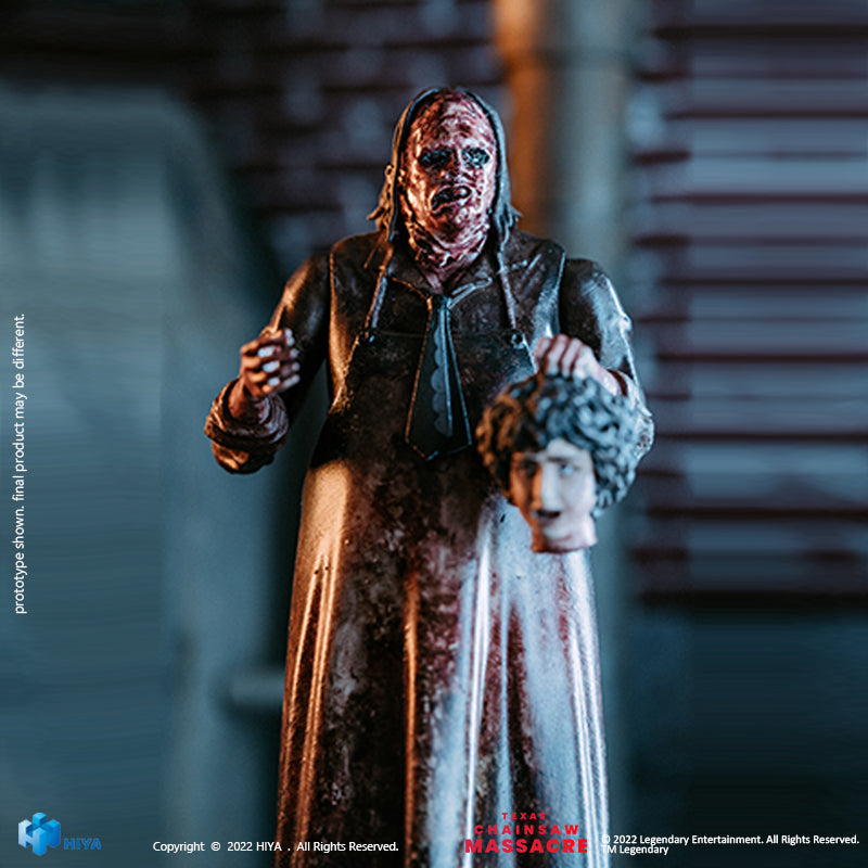 TEXAS CHAINSAW MASSACRE (2022) LeatherFace Slaughter 1/18 Scale Action Figure