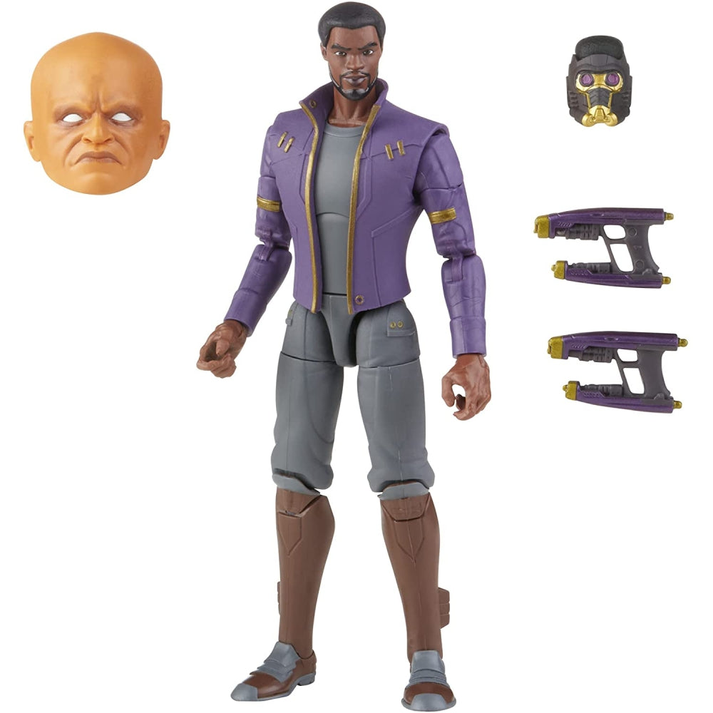 Marvel Legends Series Action Figure Toy T&#39;Challa Star-Lord, 6-inch