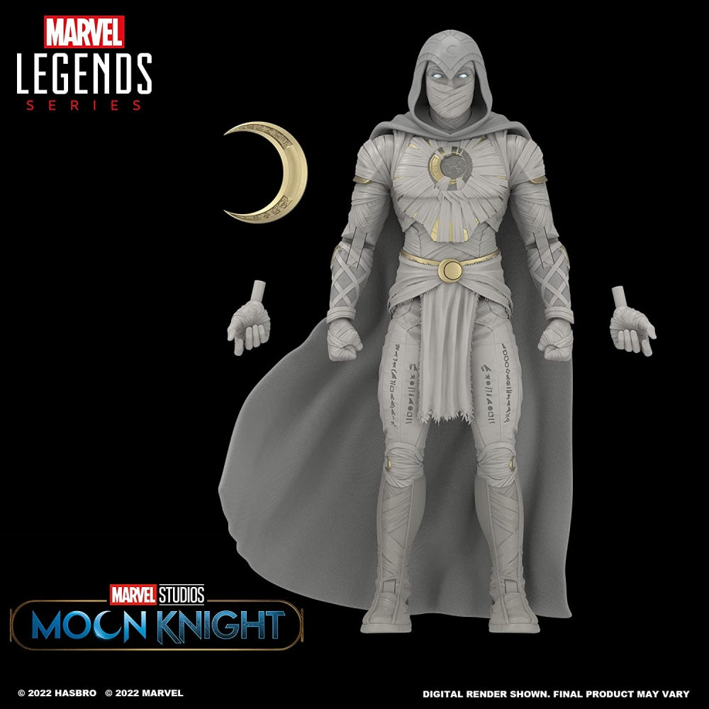 Marvel Legends Series Disney Plus Moon Knight MCU Series Action Figure 6-inch