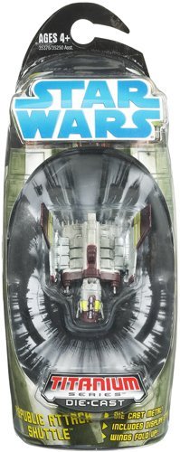 Star Wars Expanded Universe The Clone Wars 3 INCH Titanium Series Die Cast Vehicle