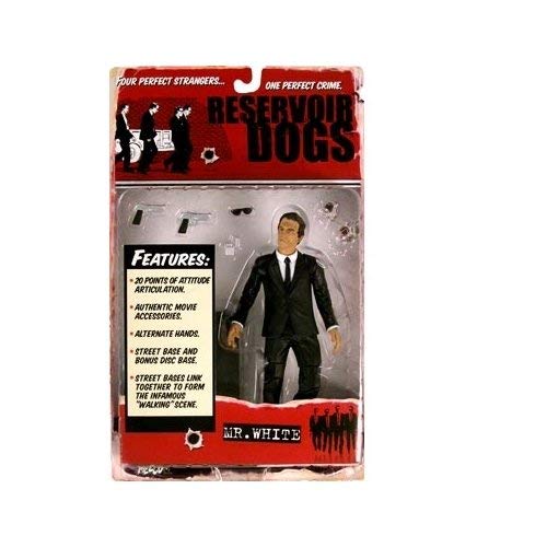 Reservoir Dogs Mr. White Harvey Keitel Action Figure Mezco