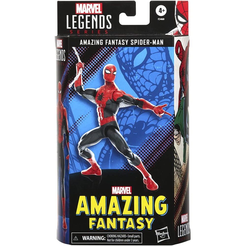 Spider-Man Marvel Legends Series 60th Anniversary Amazing Fantasy 6-inch Action Figures