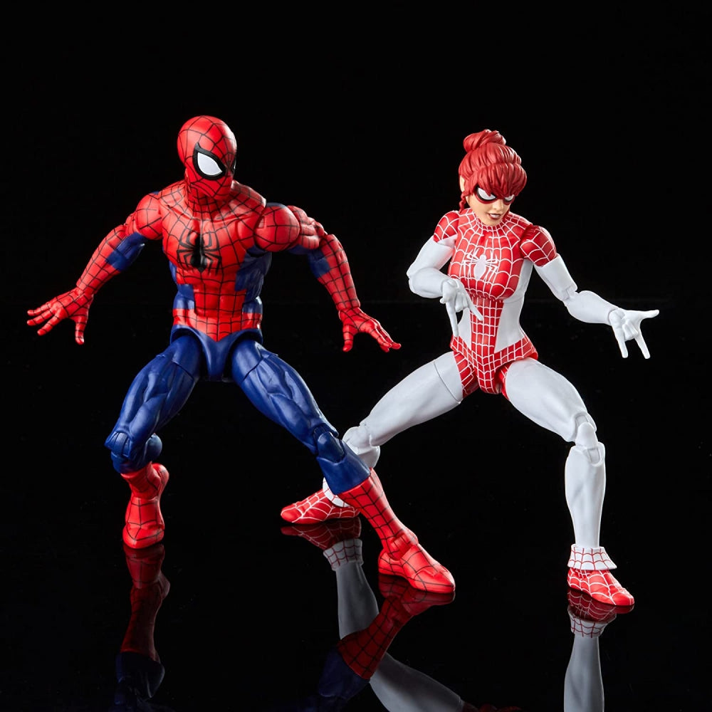 Spider-Man Marvel Legends Series 6-inch and Marvel’s Spinneret Action Figure 2-Pack