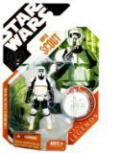 Star Wars 30th Anniversary Saga 2007 Legends Action Figure Wave 4 #25 Biker Scout