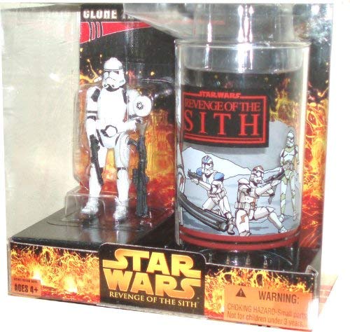 Star Wars Cup and Figure Clone Troopers