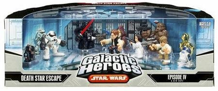 Star Wars Galactic Heroes Death Star Escape Episode IV :a New Hope Figures