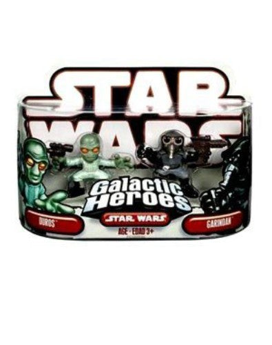 Star Wars Galactic Heroes Duros &amp; Garindan Action Figure Set