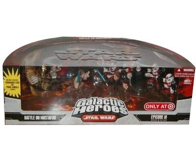 Star Wars Galactic Heroes Mini Figure Battle on Mustafar Multi-Pack