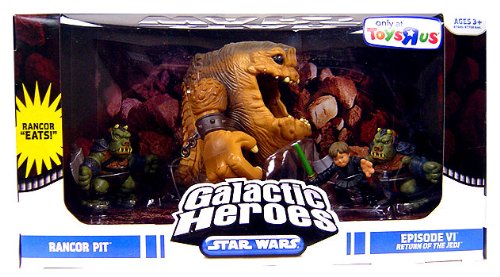 Star Wars Galactic Heroes Mini Figure Rancor Pit Multi-Pack