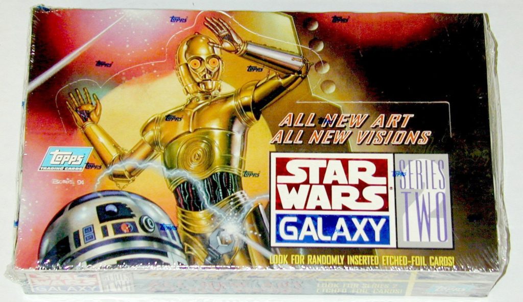 Star Wars Galaxy Series II 1994 Deluxe Trading Cards Box -36 Count