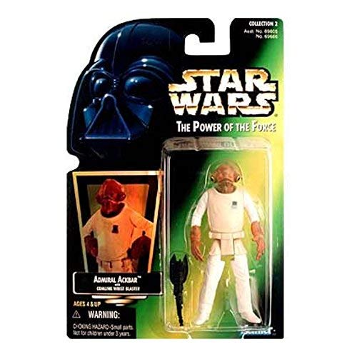 Star Wars Power of the Force Green Card 3 3/4&quot; Admiral Ackbar Action Figure