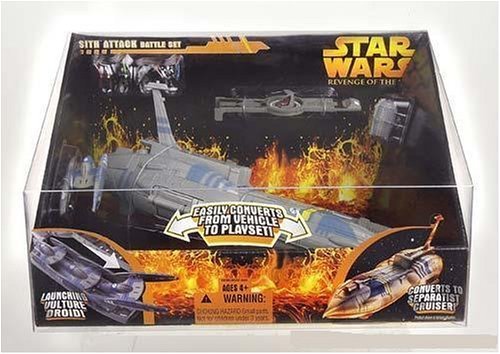 Star Wars Revenge of the Sith Micro Machines Sith Attack Battle Set