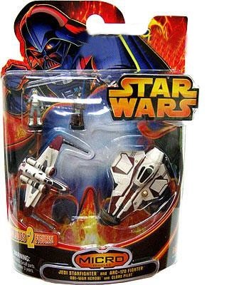 Star Wars Revenge of the Sith Micro Vehicles Set II