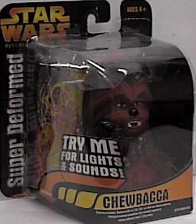 Star Wars Revenge of the Sith Super Deformed Chewbacca Figure