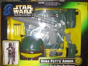 Star Wars Boba Fett&#39;s Armor Playset Figure Toy Doll