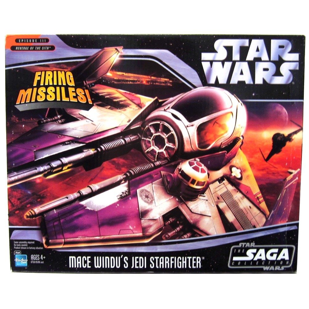 Star Wars Starfighter Vehicle Mace Windu Jedi Starfighter Vehicle