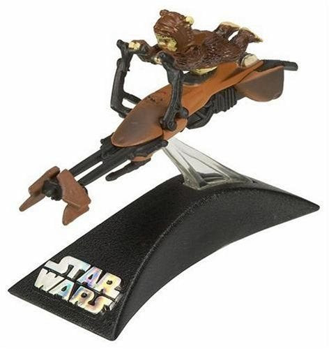 Star Wars-Stolen Imperial Speeder Bike w/Paploo - Titanium