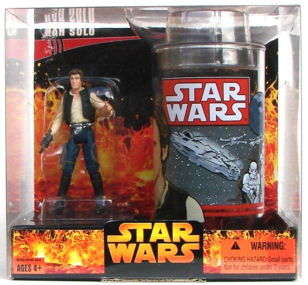 Star Wars Target Exclusive Han Solo Action Figure with Cup By Hasbro