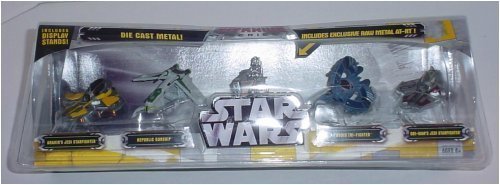 Star Wars Titanium Series Five Pack With "Raw Metal" AT-RT (Wal-Mart Exclusive)