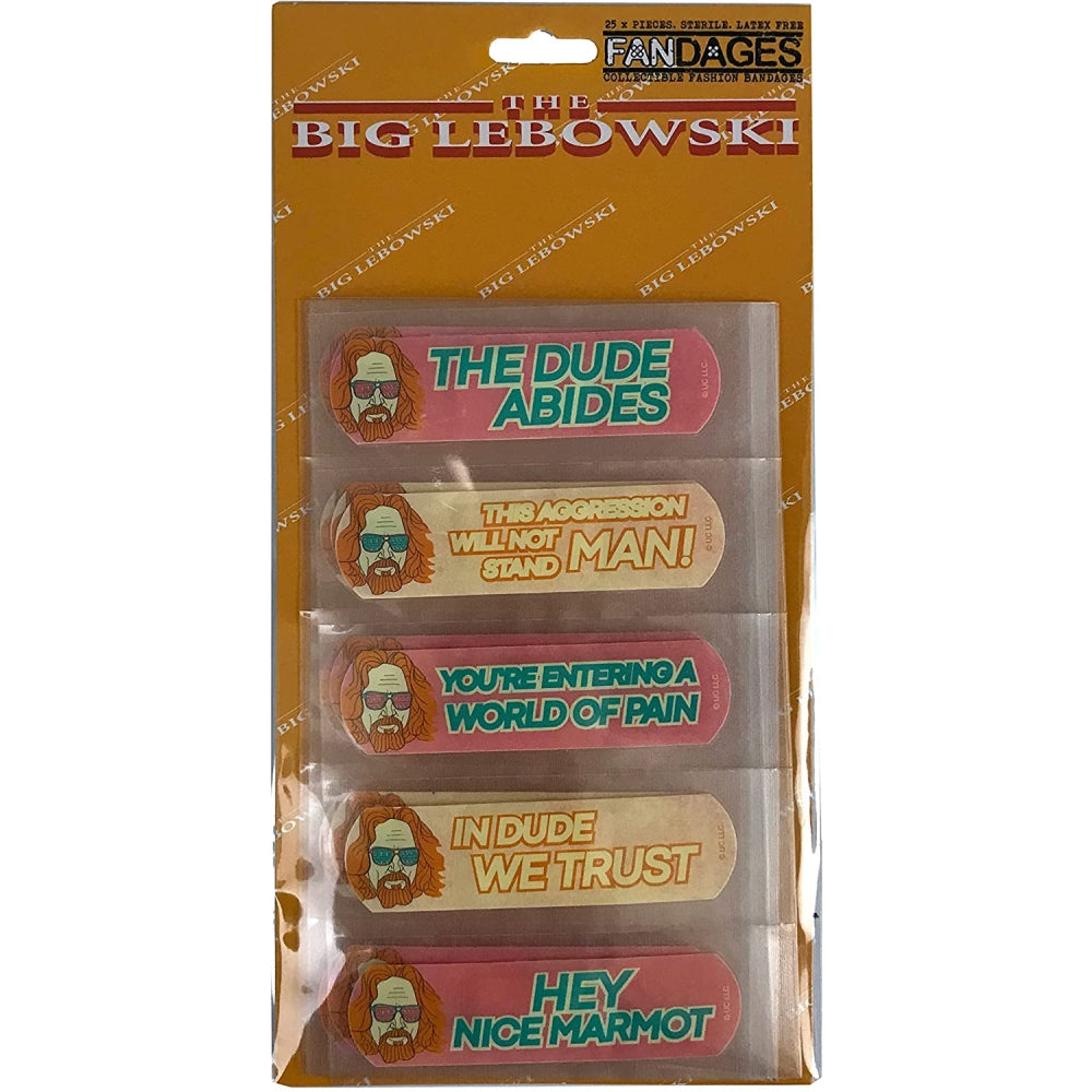 The Big Lebowski Fandages Collectible Fashion Bandages