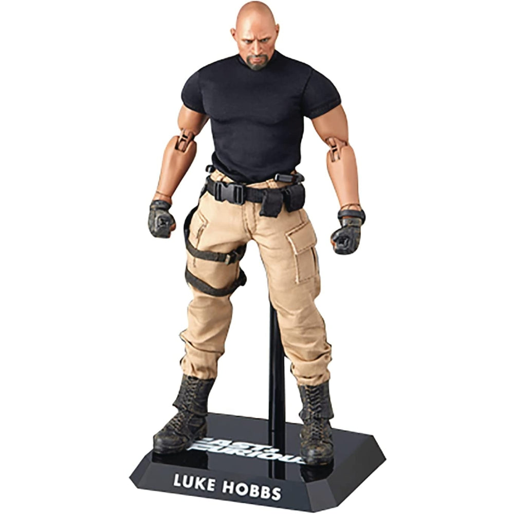 The Fast and The Furious Luke Hobbs Action Figure, Multicolor 7 Inches