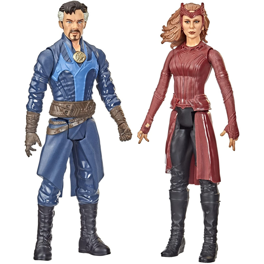 Marvel Avengers Titan Hero Series Toys, Doctor Strange The Scarlet Witch 2-Pack