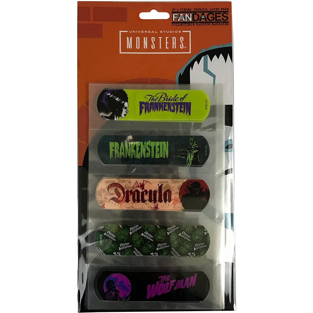 Universal Monsters Fandages Collectible Fashion Bandages