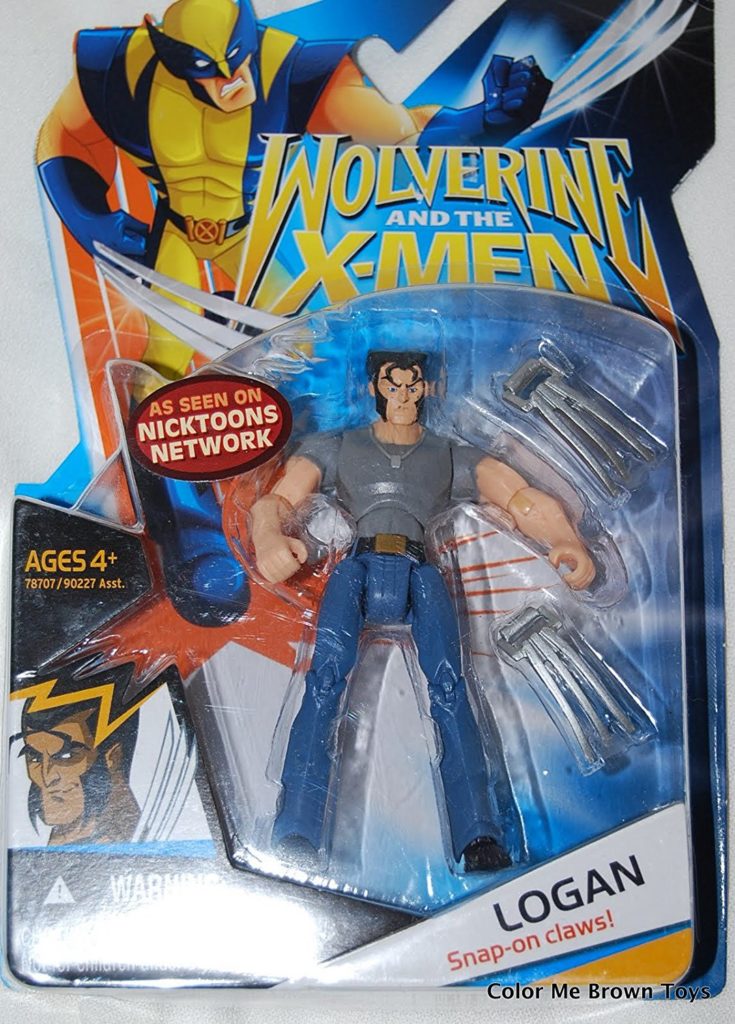 X-Men Wolverine Animated Action Figure Logan by Hasbro