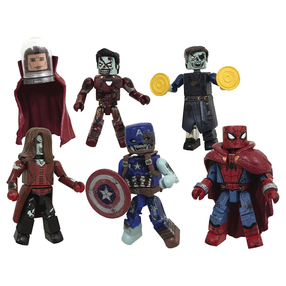 Marvel’s What If..? Zombie Minimates DCD 40th Anniversary PX Boxed Set
